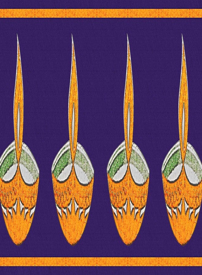 WallDesign شريط ورق جدران WallDesign - تصميم فني مستوحى من ديبا رانجولي - لتزيين الحمام والمطبخ وغرفة المعيشة - لفة 3 بوصات × 10 أقدام - ملصق PVC لامع مقاوم للماء - Image 1